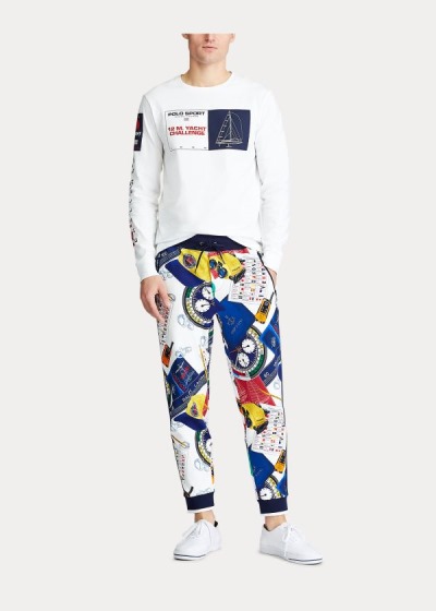 Men's Polo Ralph Lauren The Nautical Racing Joggers | 056231MSN